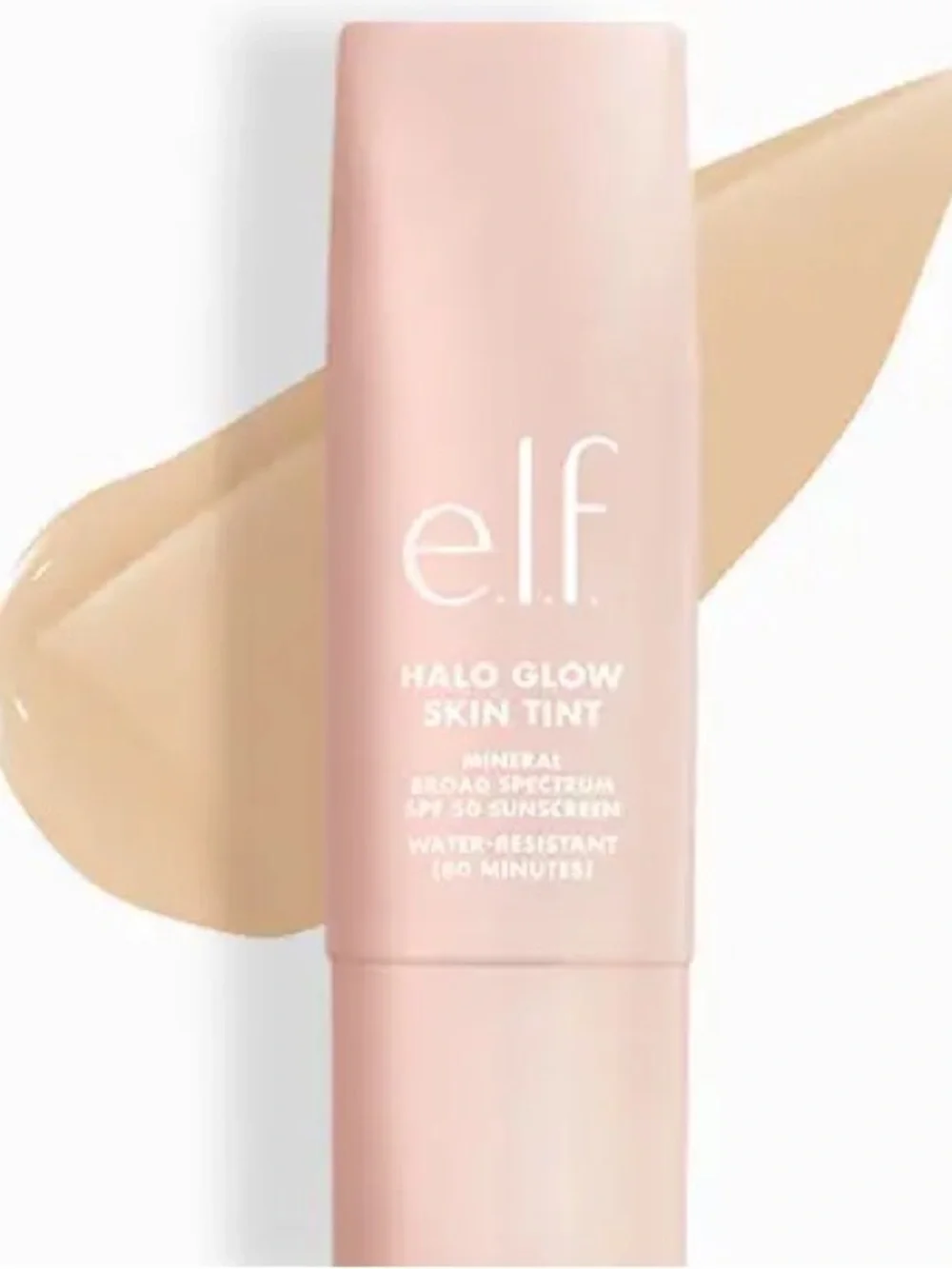 Elf Halo Glow Skin Tint Mineral Sunscreen SPF 20 4N Light (Sheer Glow Foundation